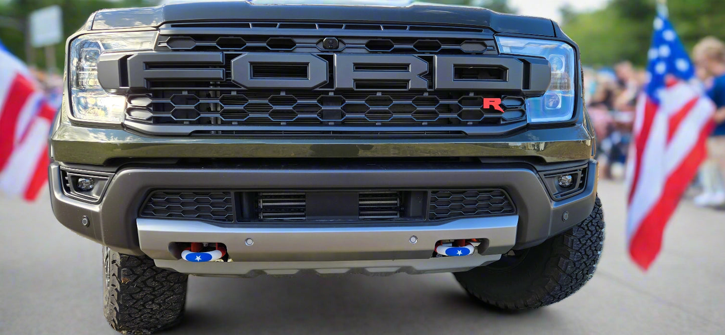 2024+ Ford Ranger Snap Tow Hook Covers